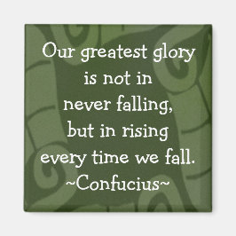 Cita de Confucio - Imán Motivacional
