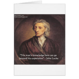 Cita de conocimiento/experiencia de John Locke