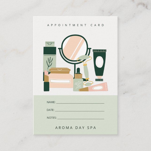 Cita de Cosmólogo de Artista de Maquillaje Verde d (Anverso)