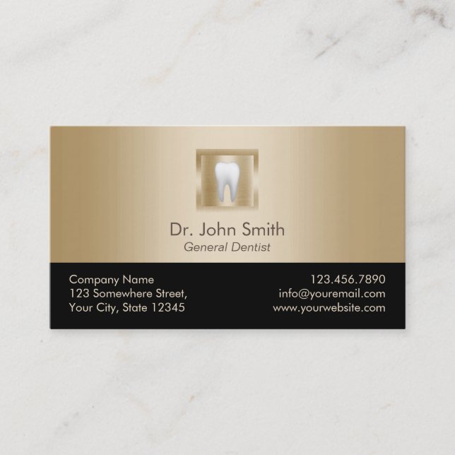 Cita de Dentist Modern Gold Dental Care (Anverso)