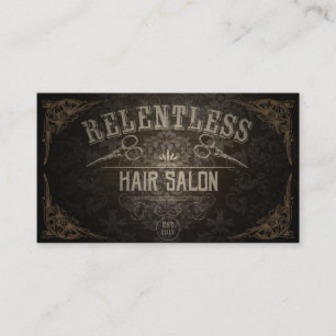 Cita de encargo del logotipo del salón de pelo de