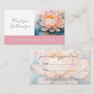 Cita de Flor de Loto de Yoga Spa Terapeuta Moderna