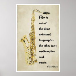Cita de Frank Capra - Posters de matemáticas