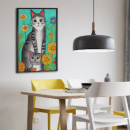 Cita de gatos y gatos de gatos y gatitos de arte p