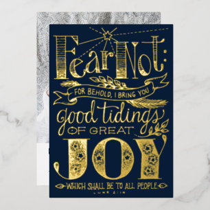 Cita de la Biblia de navidades   Tarjeta de vacaci