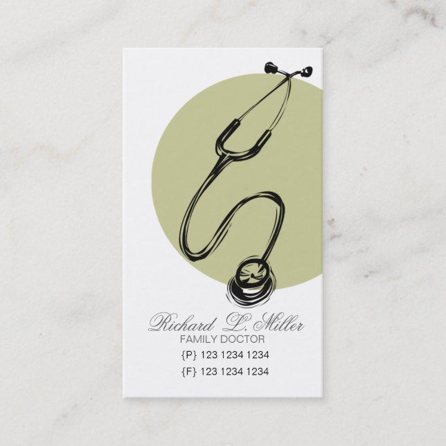 Cita de la medicina del dibujo de la mano del (Anverso)