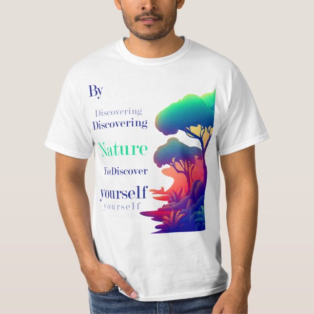 Cita de la naturaleza - camiseta (Anverso)