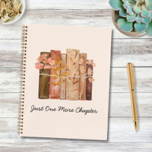 Cita de lectura rosada marrón del libro de acuarel