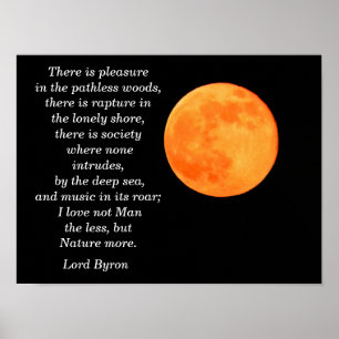 Cita de Lord Byron - huella de arte