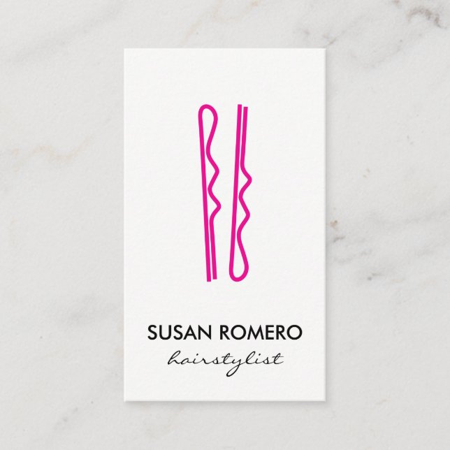 Cita de los Pins de pelo rosado caliente (Anverso)