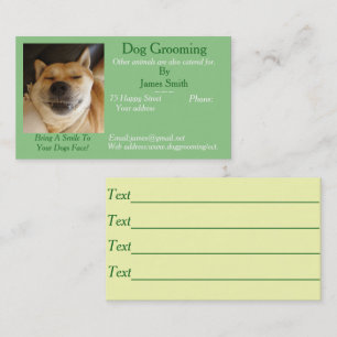 cita de los servicios de cuidado de perros Groomin