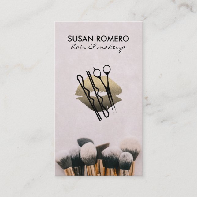 Cita de maquillaje y pelo | Beso (Anverso)