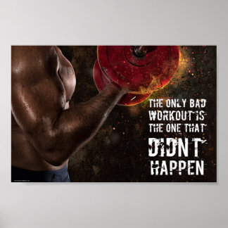 Cita de Motivación de entrenamiento de arte de Gym