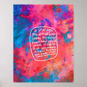 Cita de motivación del poster motivador del arte