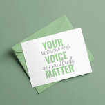 Cita de motivación positiva de verde para tu voz<br><div class="desc">Cita de motivación positiva de verde para tu voz</div>