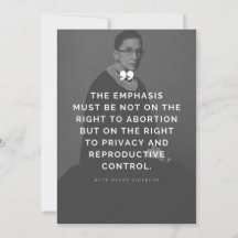 Cita de Pro Choice Ruth Bader Ginsburg