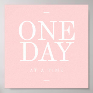 Cita De Sobriedad De Un Día Mini Arte Imprimir Bla