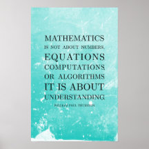 Cita de Thurston - Posters de matemáticas