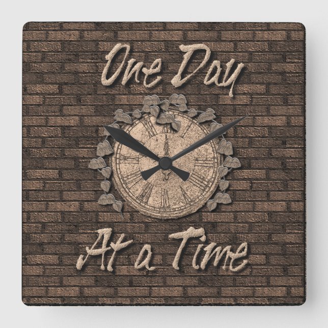 Cita De Un Día A La Vez El Reloj De Lema Viene De  (Anverso)