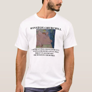 CITA DE WINSTON CHURCHILL - CAMISA