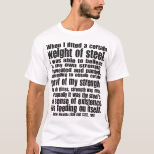 Cita de Yukio Mishima - camisa de motivación