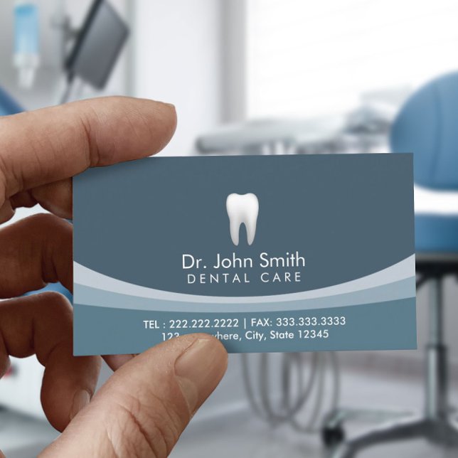 Cita dental profesional azul moderno (Subido por el creador)