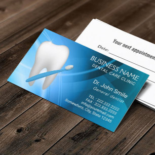 Cita Dentist Dental Modern Blue