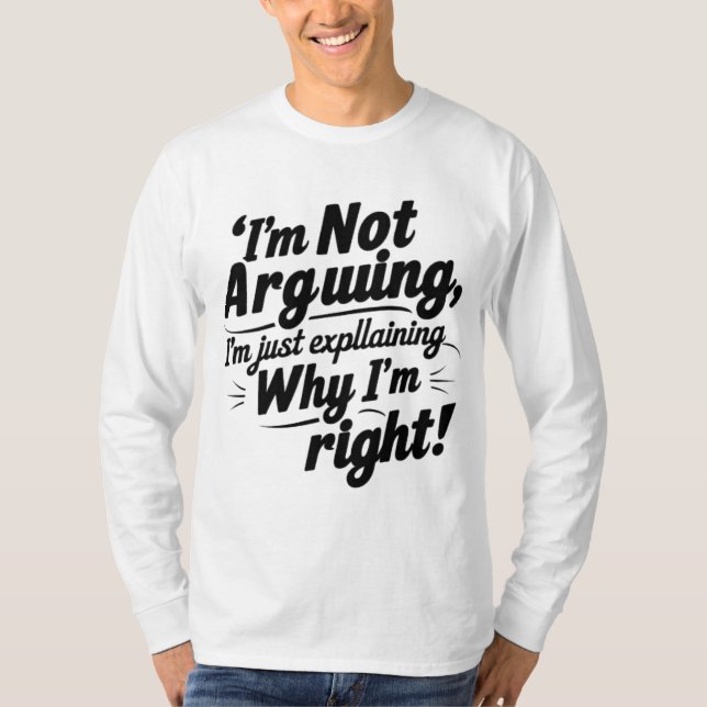 Cita divertida con camiseta - Tee con declaración  (Anverso)