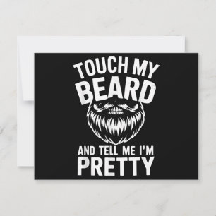 Cita divertida de barba Toca mi barba y dime que s