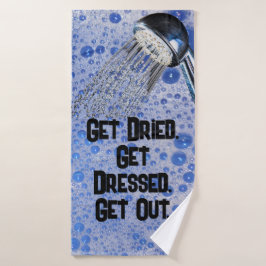 Cita divertida de decoración de baño de adolescent