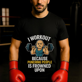 Cita divertida de gimnasio Cita Camiseta - Irridad