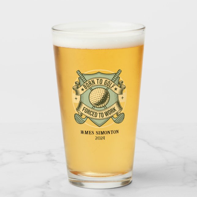 Cita divertida de golf humorística Personalizado V (Anverso (lleno))