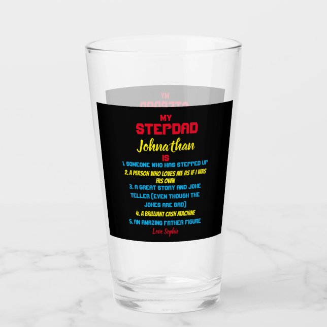 Cita divertida de mi padrastro (Anverso)