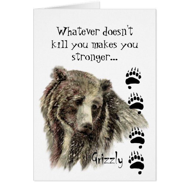 Cita divertida: El oso pardo te mata el humor (Frente)