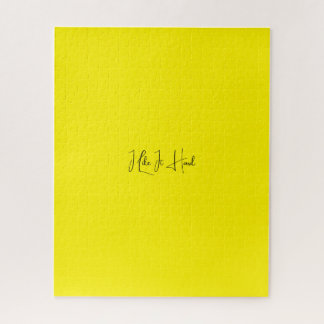 Cita divertida rompecabezas de fondo sólido