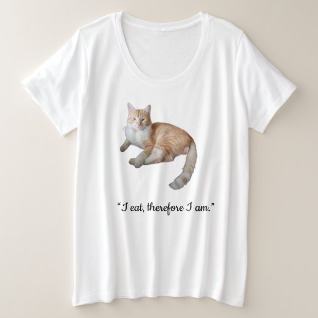 Cita Divertida y Foto de Gato Corazón Pata Delante (Anverso del diseño)