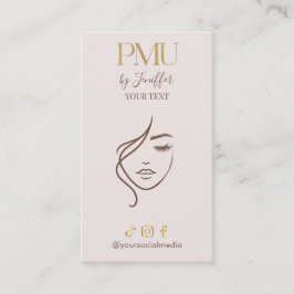 Cita elegante de PMU en beige y dorado