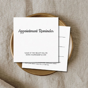 Cita elegante y minimalista de Belleza Blanca