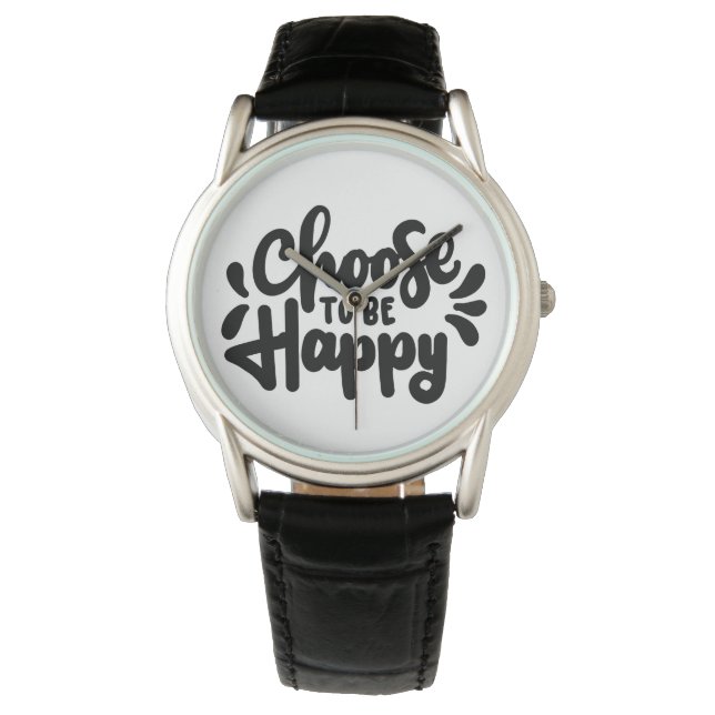 Cita Elegir Para Ser Relojes Felices (Anverso)