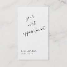 Cita en negro y blanco moderno