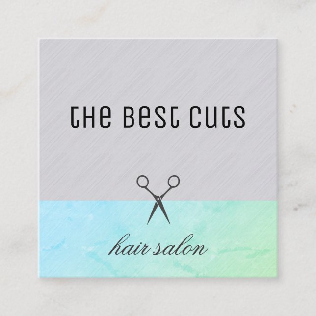 Cita estilista de pelo moderno (Anverso)