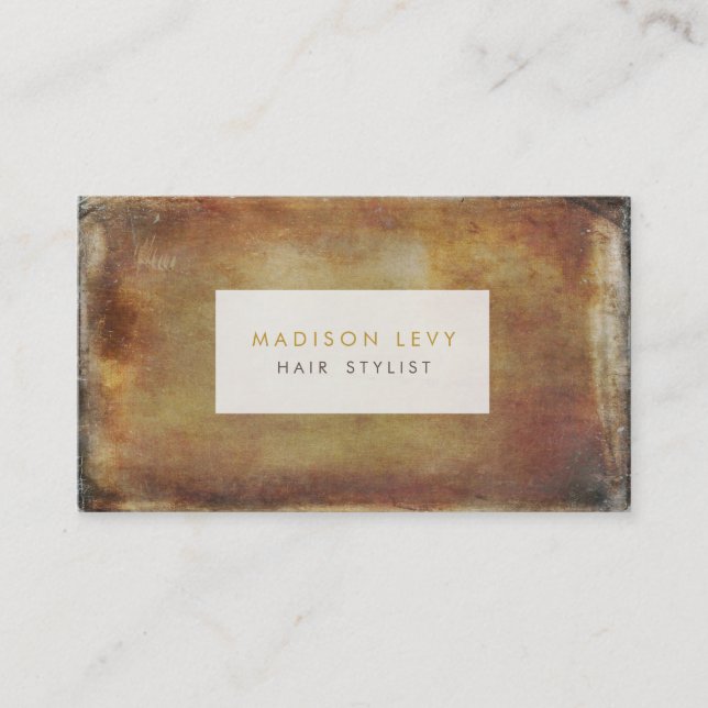 Cita estilo salón de pelo angustiado Grunge (Anverso)