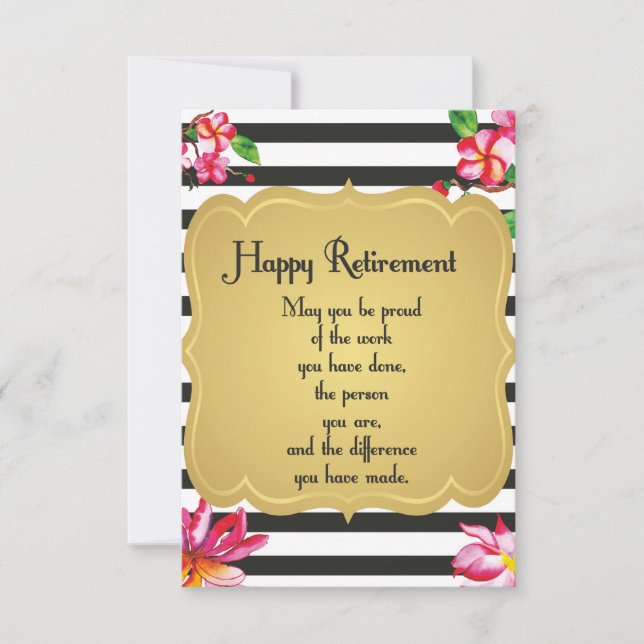 Cita Feliz Jubilación Regalo de Despedida (Anverso)