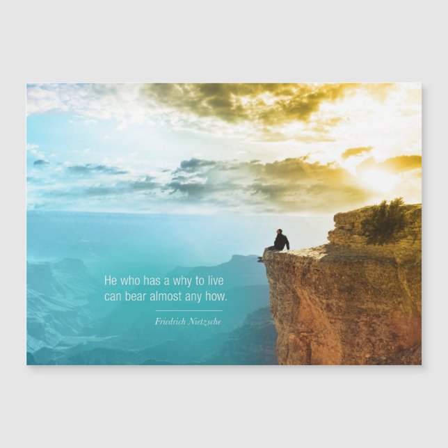 Cita Friedrich Nietzsche Naturaleza naturaleza ave (Anverso)