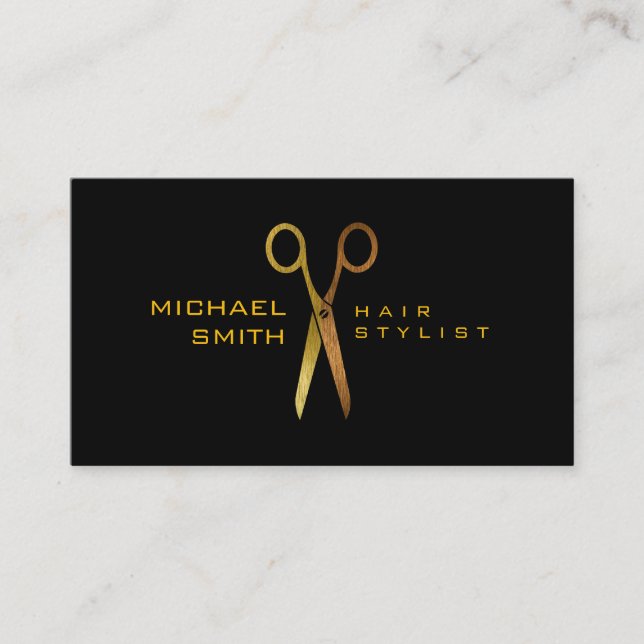 Cita Gold Scissors Hair Stylist #7 (Anverso)