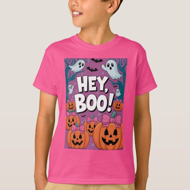 Cita graciosa fantasma de Halloween camiseta (Anverso)