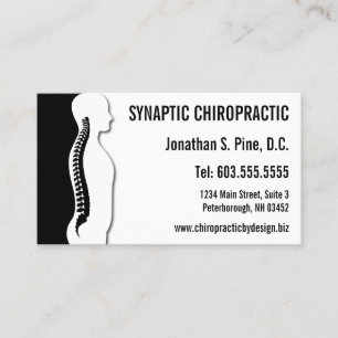 Cita gráfica del Chiropractor de la silueta de la