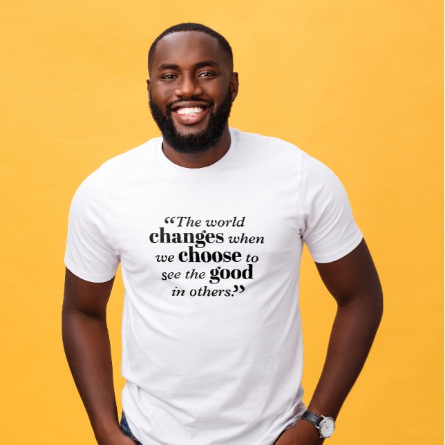 Cita Inspiradora de camisetas de hombres (Subido por el creador)
