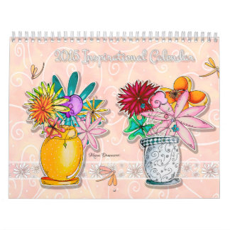 Cita inspiradora de flores del calendario Inspirad
