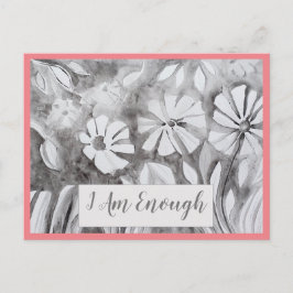 Cita inspiradora: SOY SUFICIENTE Tarjeta de Afirma